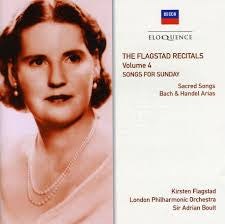 FLAGSTAD RECITALS THE-VOL 4 SONGS FOR SUNDAY *NEW*