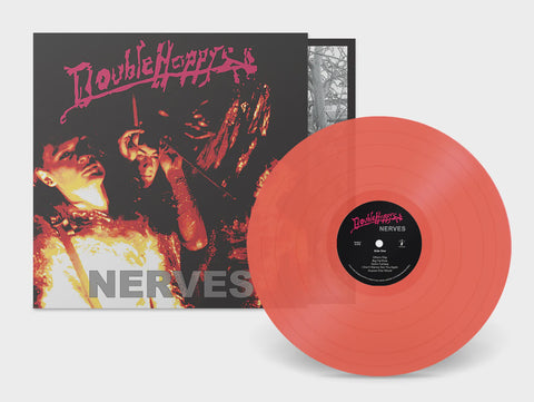DOUBLEHAPPYS THE-NERVES NEON CORAL VINYL LP *NEW*