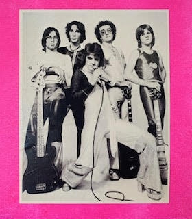 GLAM-VARIOUS ARTISTS PINK VINYL LP *NEW*