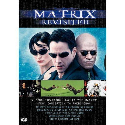 THE MATRIX REVISITED DVD NM