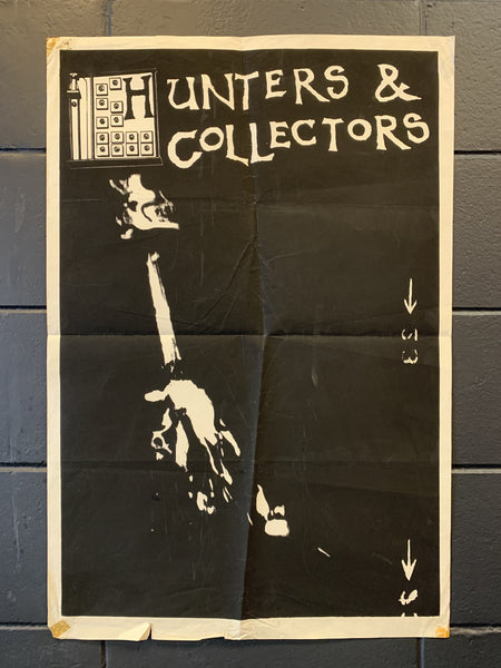 HUNTERS AND COLLECTORS ORIGINAL PROMO POSTER