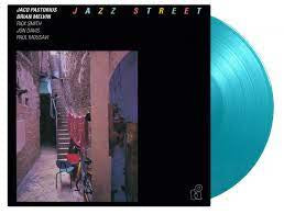 PASTORIUS JACO & BRIAN MELVIN-JAZZ STREET LTD ED TURQUOISE VINYL LP *NEW*