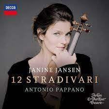 12 STRADIVARI-JANINE JANSEN ANTONIO PAPPANO CD *NEW*
