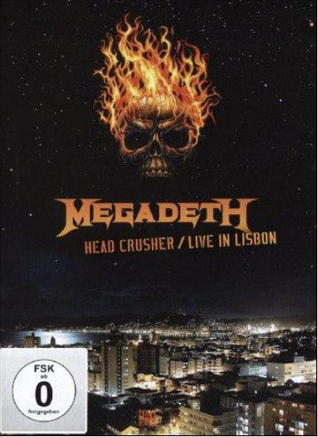MEGADETH-HEADCRUSHER LIVE IN LISBON DVD *NEW*