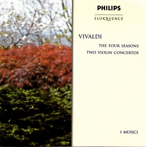 VIVALDI-THE FOUR SEASONS & TWO VIOLIN CONCERTOS CD VG