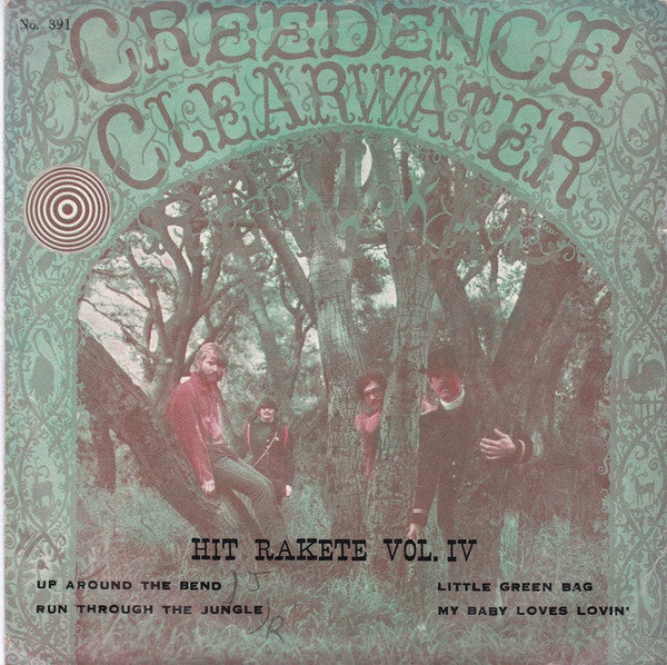 CREEDENCE CLEARWATER REVIVAL-HIT RAKETE VOL.IV 7" VG