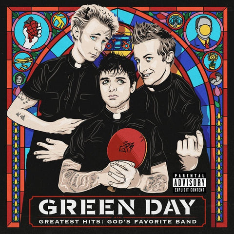 GREEN DAY-GREATEST HITS: GOD'S FAVORITE BAND CD NM