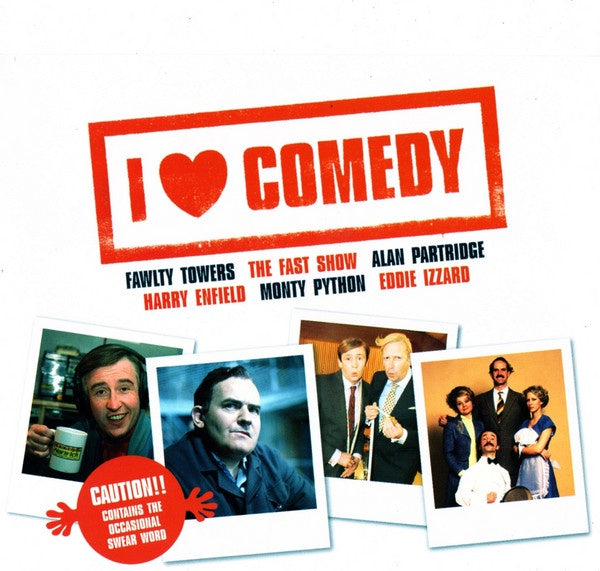 I ❤️ COMEDY-VARIOUS ARTISTS 3CD VG