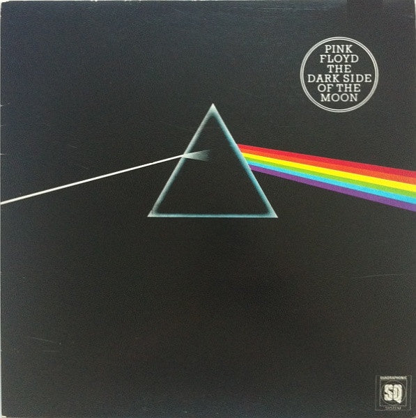 PINK FLOYD-DARK SIDE OF THE MOON QUADRAPHONIC LP NM COVER VG