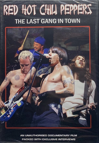 RED HOT CHILI PEPPERS - THE LAST GANG IN TOWN DVD VG+