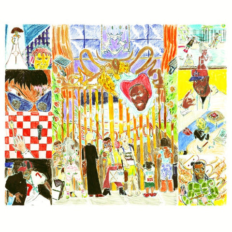 FAT TONY-EXOTICA RED/ GREEN/ YELLOW VINYL LP NM COVER EX