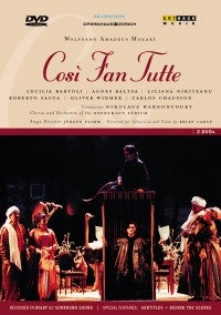 MOZART-COSI FAN TUTTE HARNONCOURT 2DVD NM