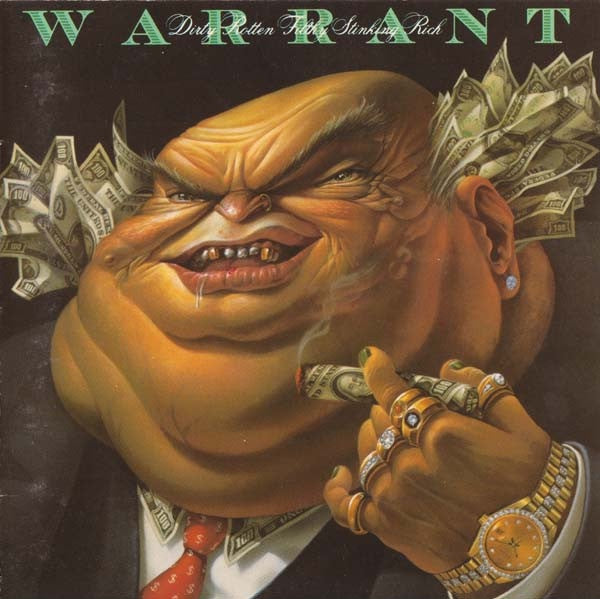 WARRANT-DIRTY ROTTEN FILTHY STINKING RICH CD VG
