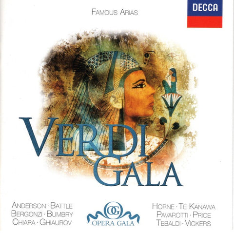 VERDI-FAMOUS ARIAS VARIOUS ARTISTS CD NM