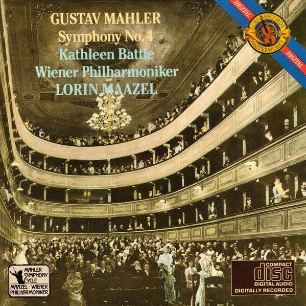 MAHLER SYMPHONY NO.4  CD NM