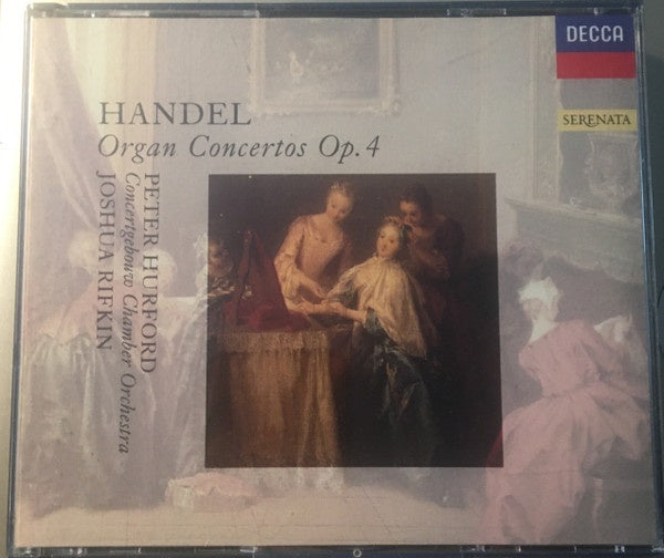 HANDEL-ORGAN CONCERTOS OP.4 2CD NM