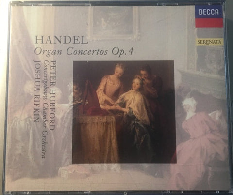 HANDEL-ORGAN CONCERTOS OP.4 2CD NM