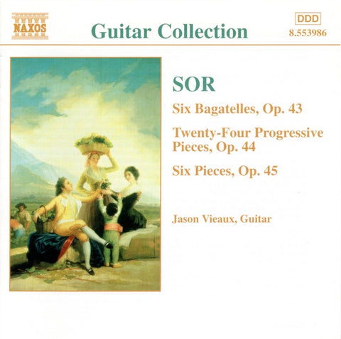 SOR FERNANDO, VIEAUX JASON - GUITAR COLLECTION VOL 10 CD VG+