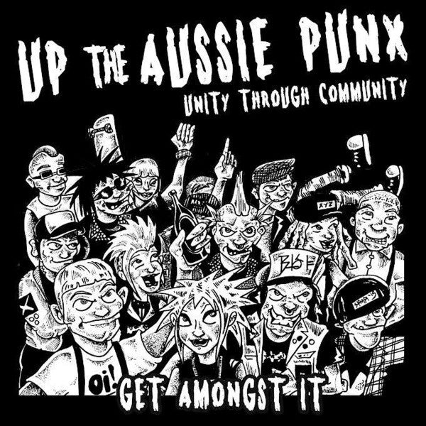 UP THE AUSSIE PUNX-VARIOUS ARTISTS 3CD VG
