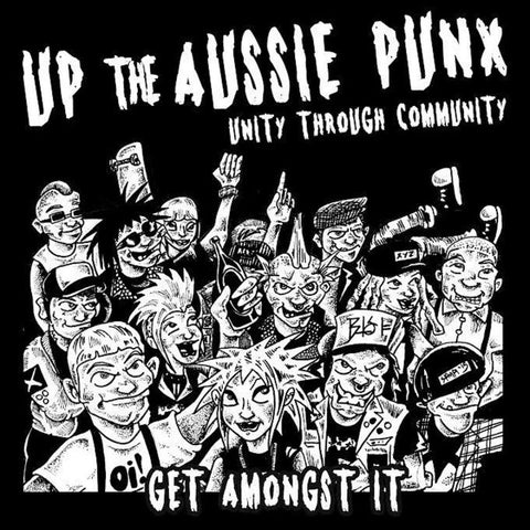 UP THE AUSSIE PUNX-VARIOUS ARTISTS 3CD VG
