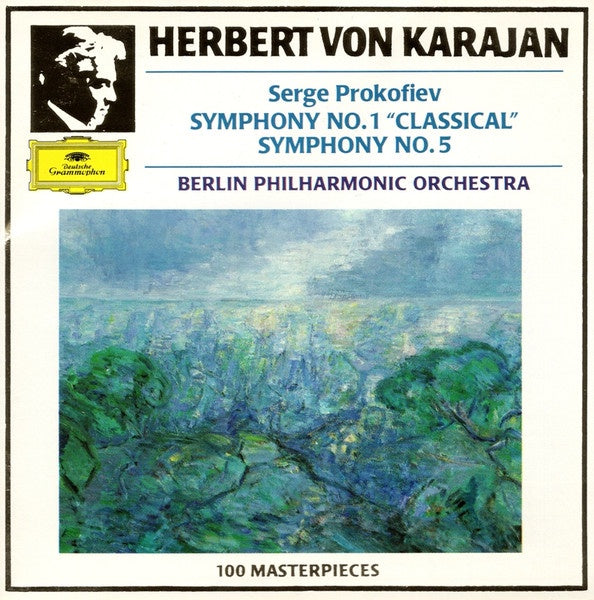 PROKOFIEV SYMPHONIES 1 AND 5/KARAJAN CD NM
