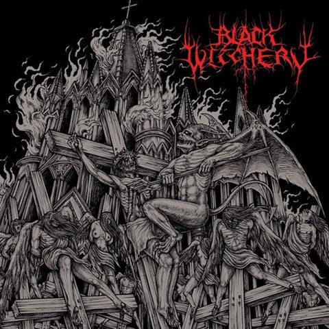 BLACK WITCHERY - INFERNO OF SACRED DESTRUCTION CD + DVD VG+