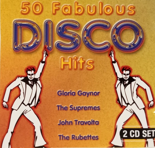 50 FABULOUS DISCO HITS 2CD VG+