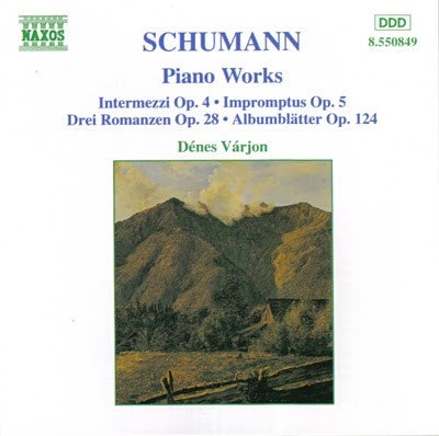 SCHUMANN-PIANO WORKS DENES VARJON CD NM