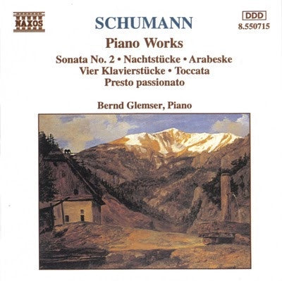 SCHUMANN-PIANO WORKS BERND GLEMSET CD NM