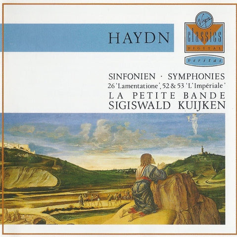HAYDN-SYMPHONY 26 LAMENTATIONE & 52,53 L'IMPERIALE CD NM