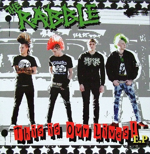 RABBLE THE-THIS IS OUR LIVES E.P CD NM