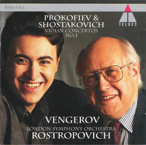 PROKOFIEV & SHOSTAKOVICH-VIOLIN CONCERTOS NO.1 CD VG