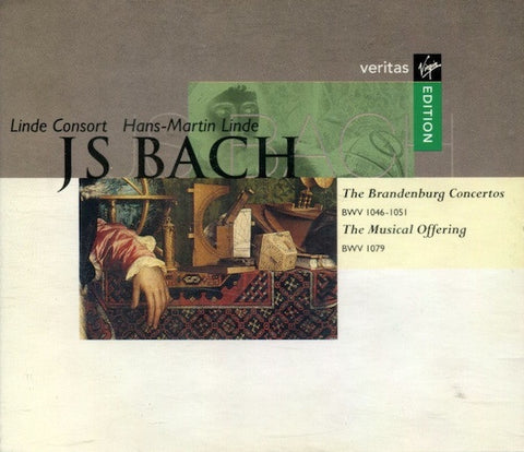 BACH-BRANDENBURG CONCERTOS 2CD NM