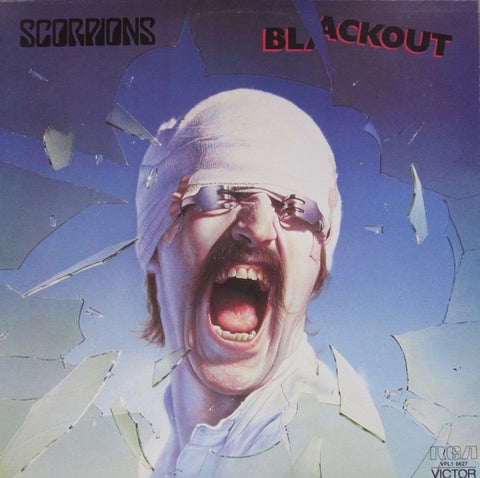 SCORPIONS-BLACKOUT LP VG+ COVER VG+