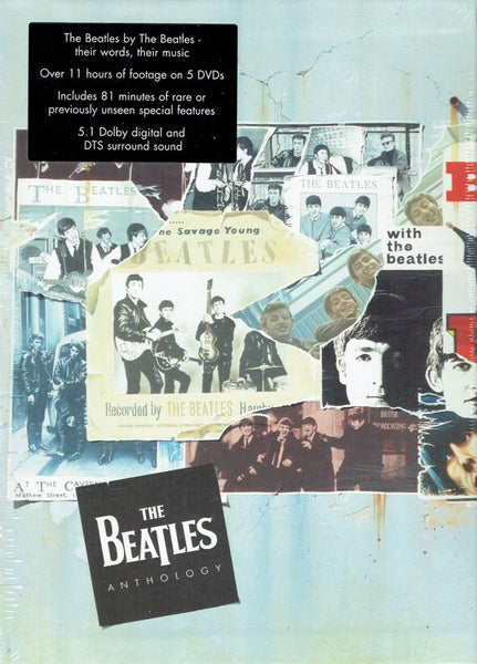 BEATLES THE-ANTHOLOGY 5DVD VG