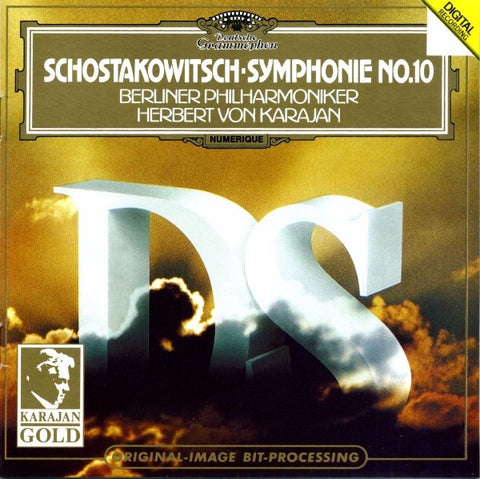 SCHOSTAKOWITSCH-SYMPHONIE NR 10 KARAJAN CD VG