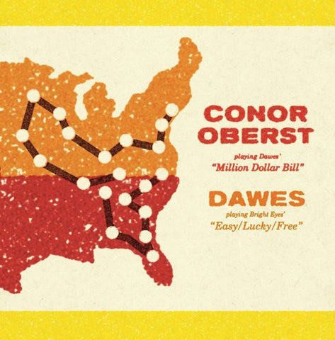 OBERST CONOR/DAWES-MILLION DOLLAR BILL/EASY/LUCKY/FREE 7" VG