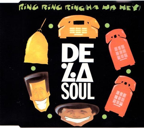 DE LA SOUL-RING RING RING (HA HA HEY) CD SINGLE G