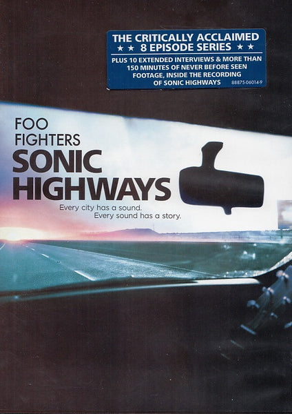 FOO FIGHTERS-SONIC HIGHWAYS 4DVD NM