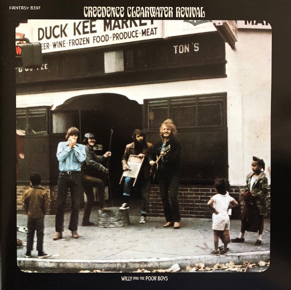 CREEDENCE CLEARWATER REVIVAL-WILLY & THE POOR BOYS CD VG+
