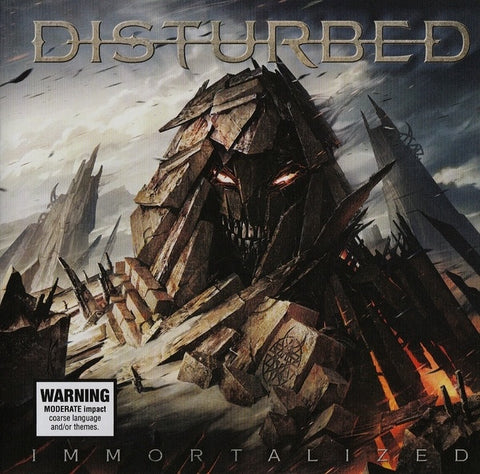 DISTURBED-IMMORTALIZED CD NM