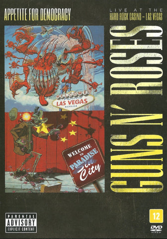 GUNS N' ROSES-APPETITE FOR DEMOCRACY DVD NM
