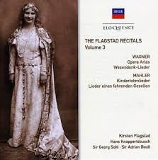 FLAGSTAD RECITALS THE-VOL 3 WAGNER MAHLER *NEW*