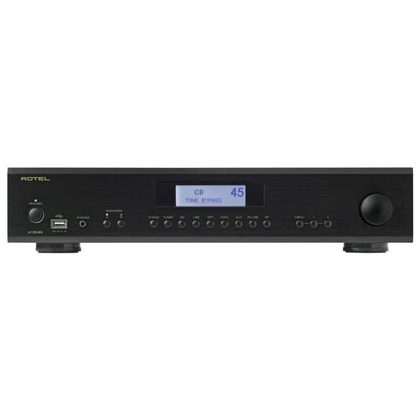 ROTEL A12 MK II INTEGRATED AMPLIFIER  BLACK *NEW* save $400