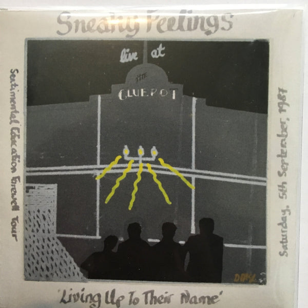SNEAKY FEELINGS-LIVING UP TO THEIR NAME PINK VINYL LP *NEW*