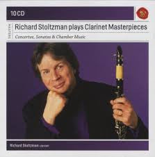 STOLZMAN RICHARD-PLAYS CLARINET MASTERPIECES VA 10CD *NEW*