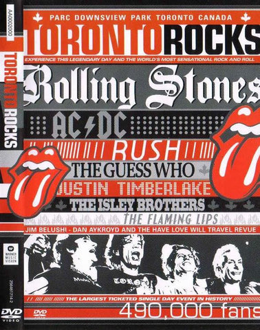 TORONTO ROCKS-VARIOUS ARTISTS DVD *NEW*