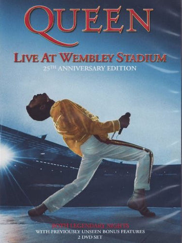 QUEEN-LIVE AT WEMBLEY STADIUM 25 ANNIV 2DVDS *NEW*