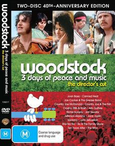 WOODSTOCK-VARIOUS ARTISTS 2DVD *NEW*