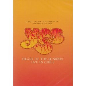 YES-HEART OF THE SUNRISE LIVE CHILE DVD *NEW*